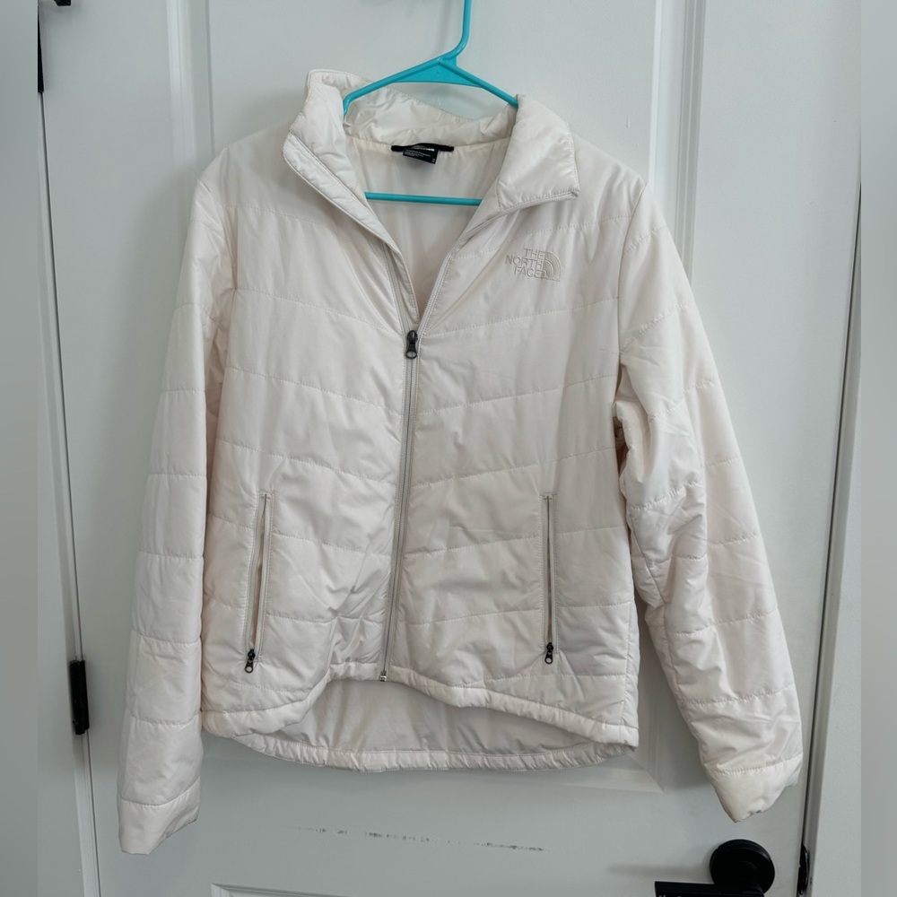 Women’s North Face White Puffer